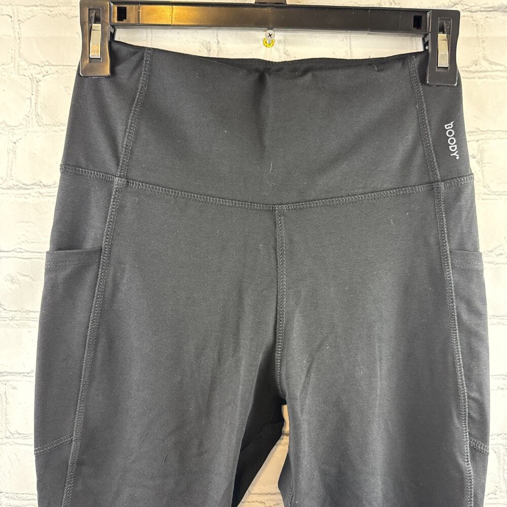 Boody Black High Waisted Full Length Leggings Womens Size S - Picture 3 of 12